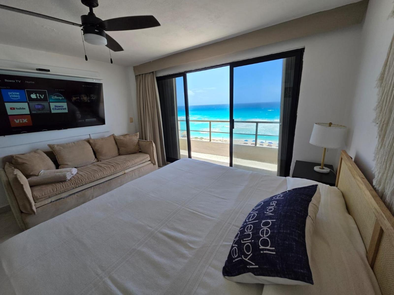 Perfect Vacation Getaway,Ocean View,Wifi, Beach แคนคูน ภายนอก รูปภาพ
